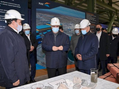 
                    Глава государства посетил Актогайский горно-обогатительный комплекс
                