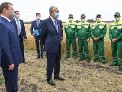 
                    Президент Казахстана выразил озабоченность снижением экспорта муки
                