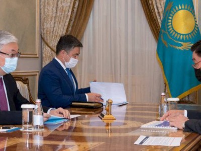 
                    Касым-Жомарт Токаев принял председателя правления АО НК «КазМунайГаз»
                