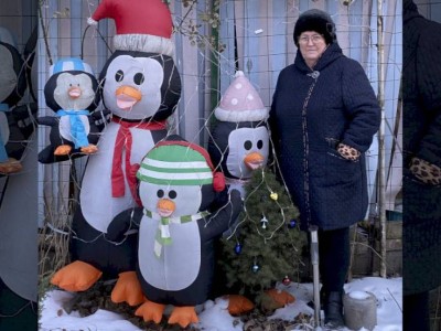
                    Зимняя сказка: ощущение волшебства дарит соседям алматинка Анна Гейслер
                