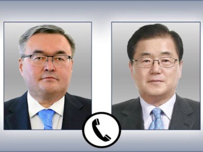 
                    Главы МИД Казахстана и Южной Кореи переговорили по телефону
                