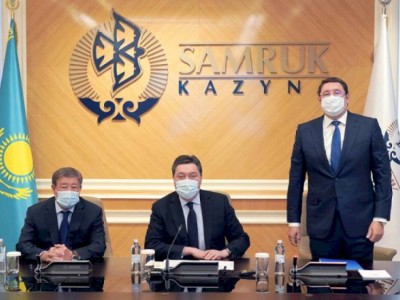 
                    Алмасадам Саткалиев возглавил фонд «Самрук-Казына»
                