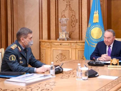 
                    Елбасы доложили о результатах боевой и оперативной подготовки ВС РК
                