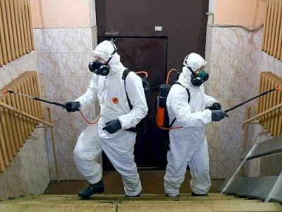 
                    Дезинфекцию подъездов и многоквартирных жилых домов возобновят в Алматы
                