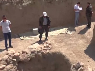 
                    Загадочную сакскую гробницу обнаружили археологи при раскопках в Аягозе
                