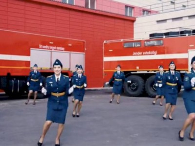 
                    Сотрудницы ДЧС Алматы устроили праздничный флешмоб
                
