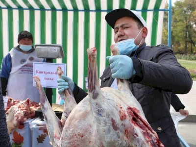 
                    Казахстанских мясников обучили правилам халяльного забоя скота
                