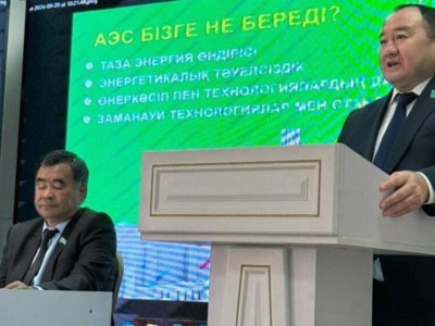 
                    Преимущества строительства АЭС обсудил сенатор Толамисов с жителями Жаркента
                