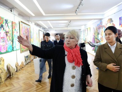 
                    Более 80 произведений искусства представляет в Центральном госмузее РК художник Гульфарида Джаниярова
                