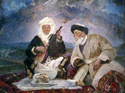 
                    Окрылённые акыном
                
