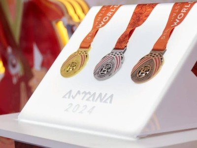 
                    В СЦК представили медали V Всемирных игр кочевников
                