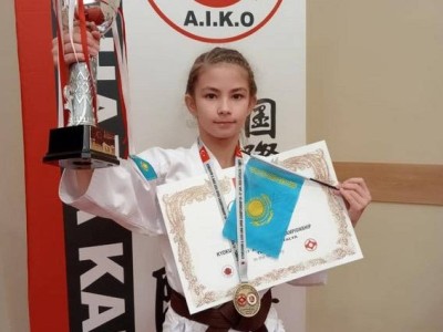 
                    11-летняя карагандинка стала чемпионкой Азии по ашихара-карате
                