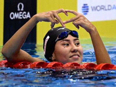 
                    Казахстанская пловчиха вышла в финал Азиатских игр
                
