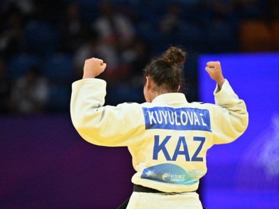 
                    Дзюдоистка Эсмигуль Куюлова завоевала бронзу на Азиаде
                