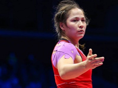 
                    Казахстанка завоевала бронзу чемпионата мира по борьбе
                