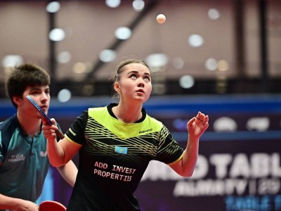 
                    Двое казахстанских спортменов вышли в 4/1 финала турнира WTT Сontender в Алматы
                