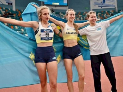 
                    Казахстанские прыгуньи в высоту заняли весь пьедестал почета ЧА-2023 по легкой атлетике
                
