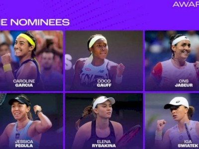 
                    Елена Рыбакина претендует на награду «Игрок года» в рейтинге WTA
                