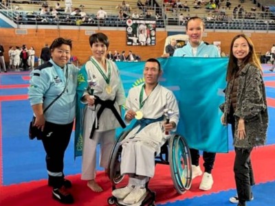 
                    Казахстанские паракаратисты стали чемпионами мира в Италии
                