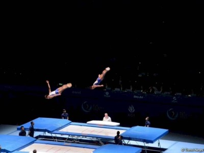 
                    Казахстан вышел в финал этапа Кубка мира по батутной гимнастике
                
