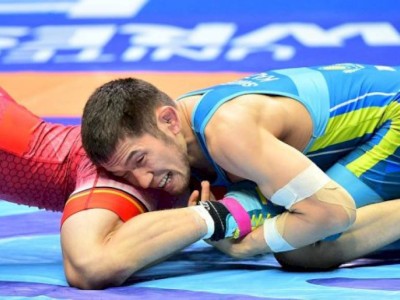 
                    Названы имена победителей чемпионата Казахстана по вольной борьбе
                