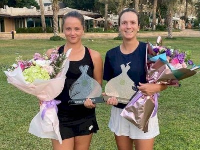 
                    Казахстанская теннисистка выиграла восьмой титул ITF в сезоне в парном разряде
                