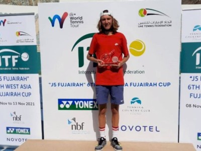 
                    Казахстанский теннисист стал абсолютным чемпионом турнира серии ITF Juniors
                