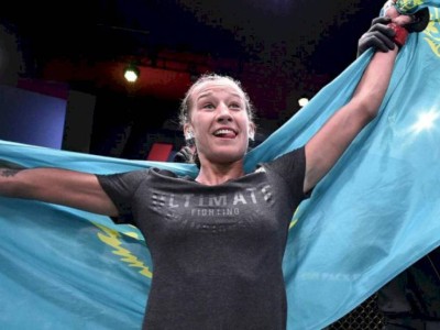 
                    Казахстанка Мария Агапова победила в UFC «Колумбийскую королеву»
                