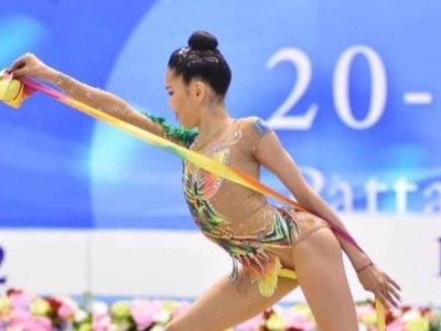 
                    Эльжана Таниева стала третьей на международном турнире по гимнастике
                