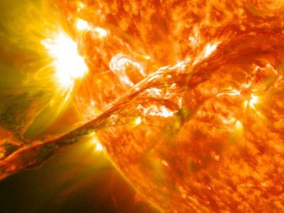 
                    На Солнце произошла мощнейшая вспышка
                