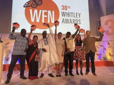 
                    Казахстанский исследователь сайги получил премию в области охраны природы Whitley Awards 2023
                