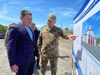 
                    На Алаколе начали строить пожарное депо и спасательную станцию
                