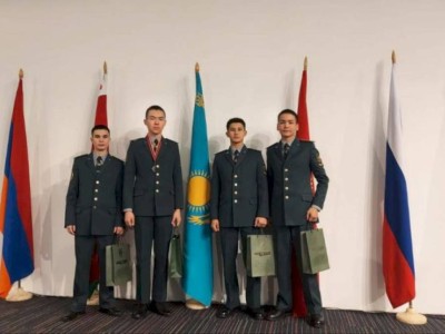 
                    Курсант из Казахстана успешно выступил на олимпиаде по иностранному языку в Армении
                