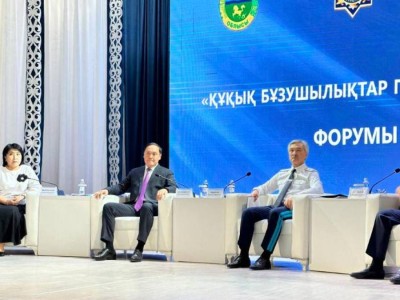 
                    Форум по предотвращению правонарушений прошел в Жамбылской области
                