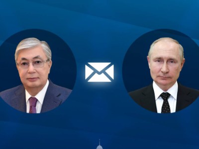
                    Токаев поздравил Путина с Днем России
                
