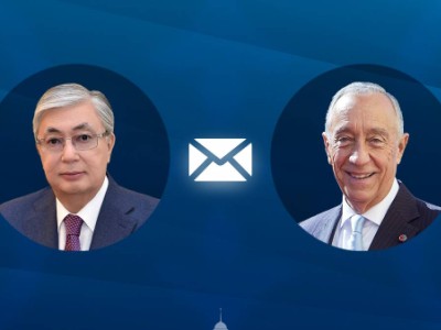 
                    Токаев поздравил президента Португалии
                