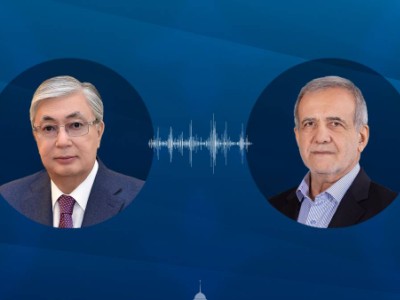 
                     Токаев провел телефонный разговор с президентом Ирана 
                