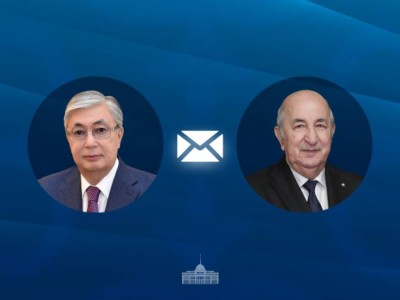 
                    Токаев поздравил президента Алжира с Днем независимости
                