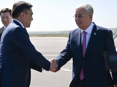 
                    Касым-Жомарт Токаев прибыл в Шымкент
                