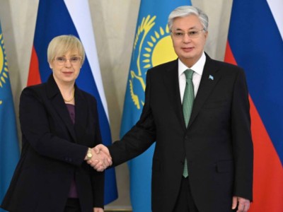 
                    Состоялись переговоры Касым-Жомарта Токаева с Наташей Пирц-Мусар в узком формате
                