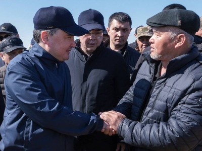 
                    Олжас Бектенов проверил паводковую ситуацию в Кульсары
                