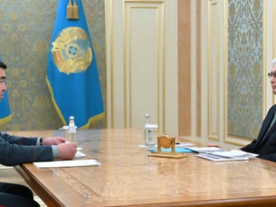 
                    Токаев принял министра по чрезвычайным ситуациям Чингиса Аринова
                