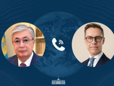 
                    Состоялся телефонный разговор президентов Казахстана и Финляндии
                