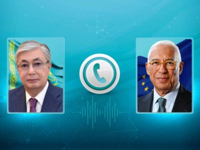 
                    Глава государства провел телефонный разговор с Президентом Европейского Совета Антониу Коштой
                