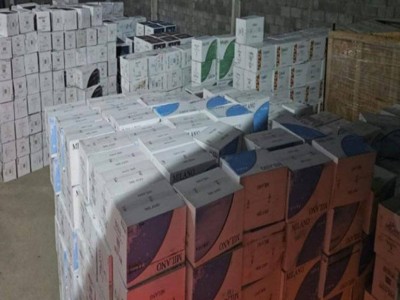 
                    Контрабандный груз под видом продуктов питания возили через казахстанско-кыргызскую границу
                