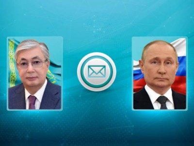 
                    Токаев поздравил Путина с 20-летием Договора о казахстанско-российской государственной границе
                
