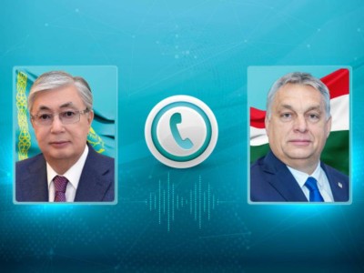 
                    Касым-Жомарт Токаев и Виктор Орбан поговорили по телефону
                