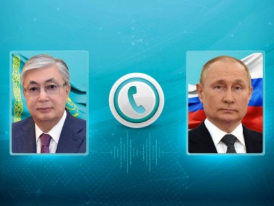 
                    Токаев и Путин обсудили проводимую работу по выяснению обстоятельств авиакатастрофы  
                