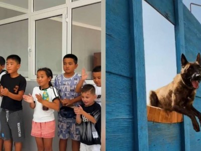 
                    Экскурсию в кинологическую службу провели для детей в Шымкенте
                