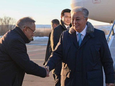
                    Токаев прибыл в область Жетісу
                